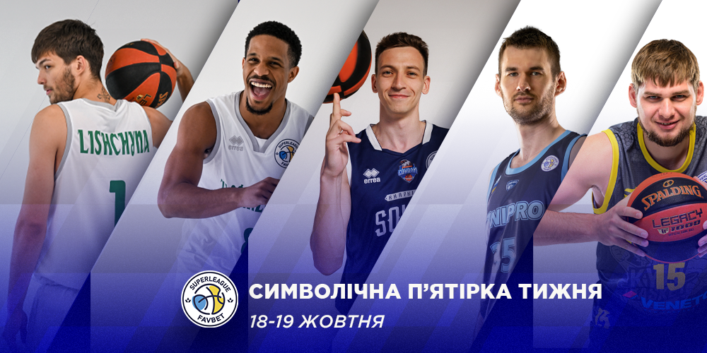 Третій тур Суперліги Favbet: визначено символічну збірну та MVP